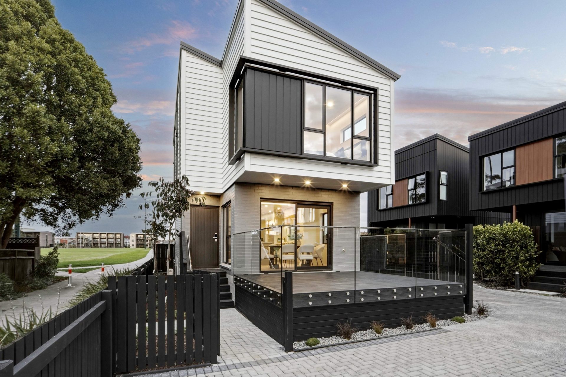 Lot2-46 Range View Road1 New home exterior at 46 Range View Road Mt Albert Auckland — Insight Living