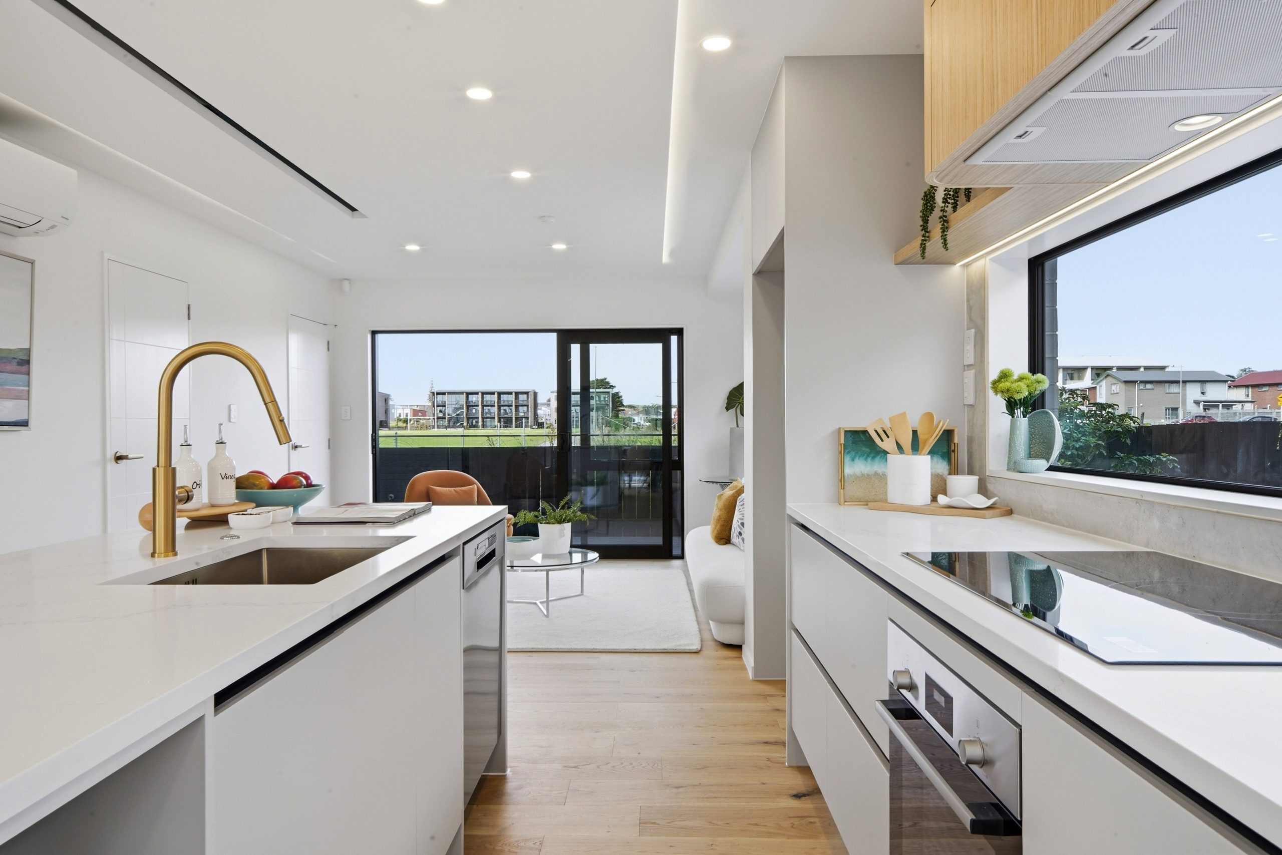 Lot2-46 Range View Road11 Modern open plan living dining area new home Auckland — Insight Living