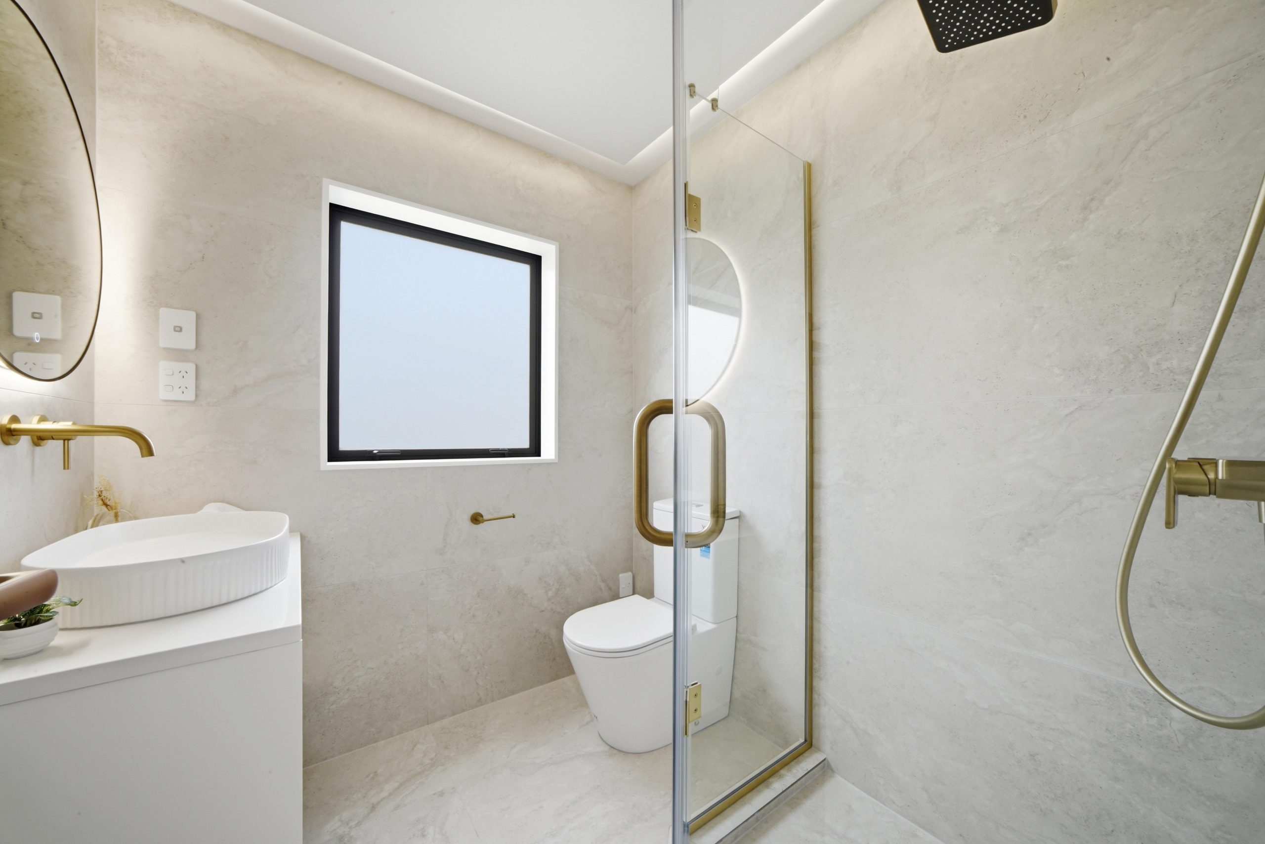 Lot2-46 Range View Road20 Luxury bathroom new home Mt Albert Auckland